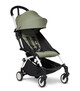 Babyzen YOYO2 Stroller White Frame with Olive 6+ Color Pack image number 1